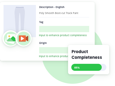 PIM enrichment workflow visual